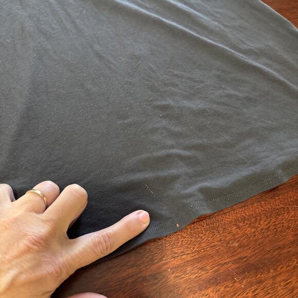 Eileen Fisher Minimalist Tunic Top Size M Rayon Stretch Staple Basic Lagenlook - Picture 6 of 9